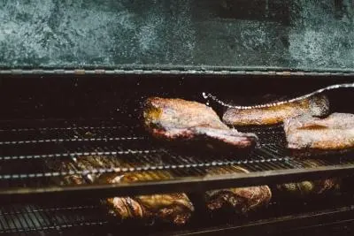 Brisket on the barbecue